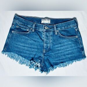 Free People We The Free Denim Cutoff Shorts Women's Size 24 Excellent